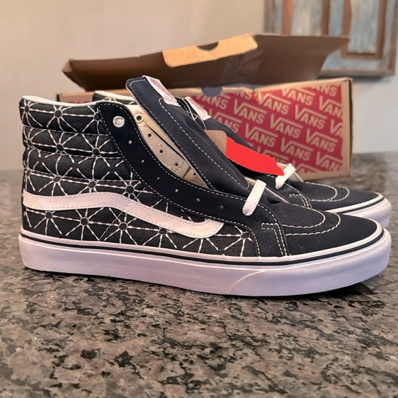 Vans Other - Vans off the wall unisex sk8 Hi slim quil NiB M11 W9.5